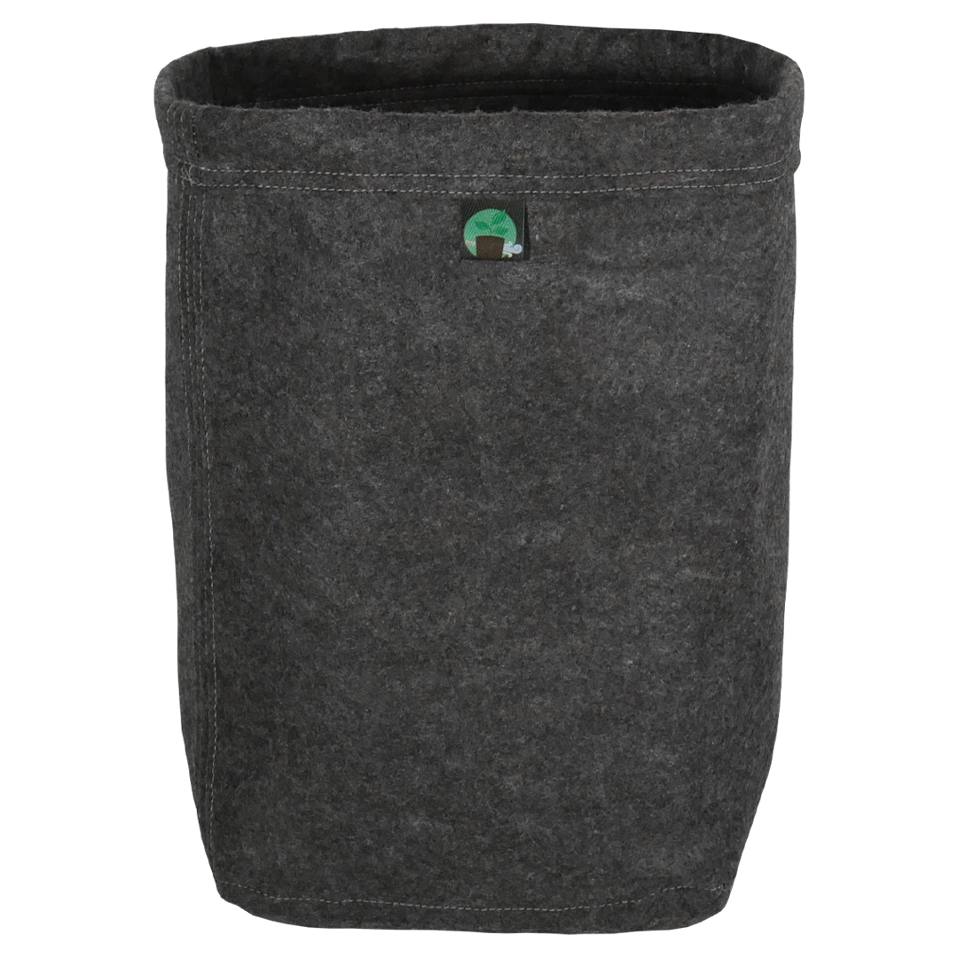 Macetero De Tela Geotextil Fresh Roots 15 Litros