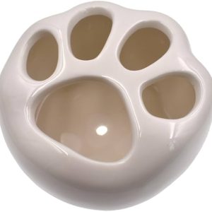 Macetero De Cerámica Con Forma De Patita De Gato