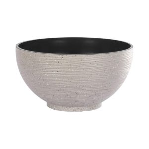 Media Esfera, Cuenco, Fuente Gris Claro
